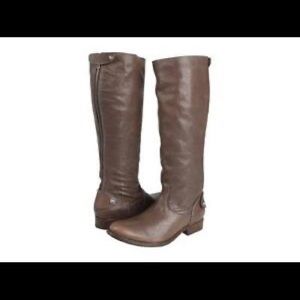 Frye Melissa button-back zip tall boots